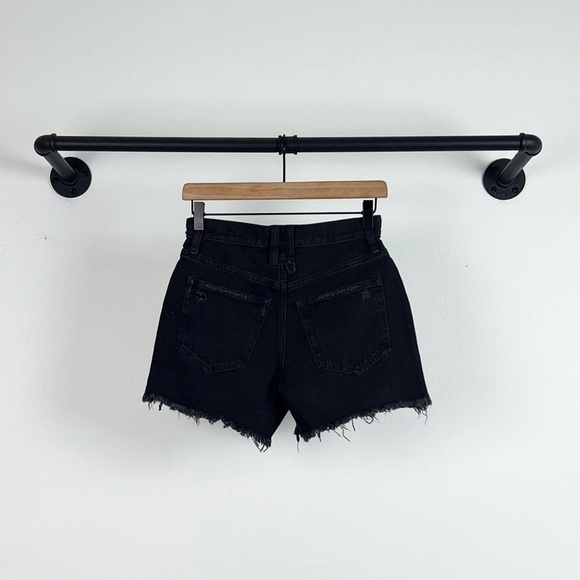 NWT Free People Makai Distressed Cutoff Shorts Washed Black - Picture 7 of 8